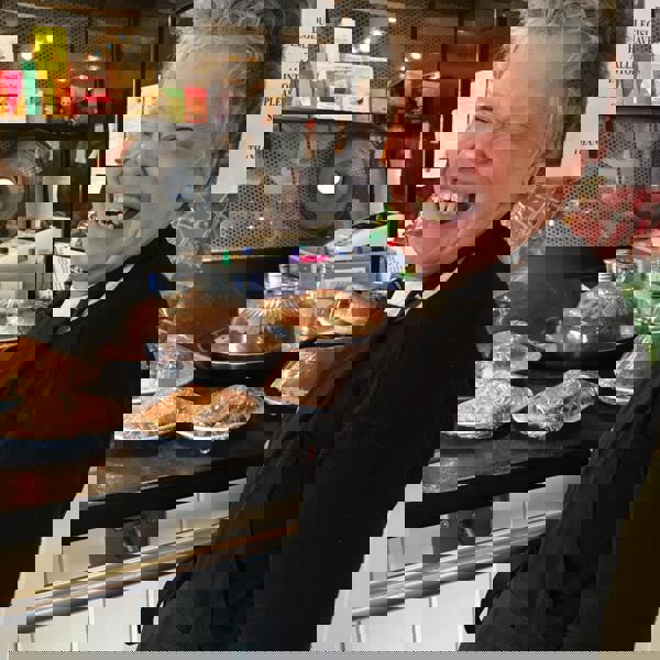 Cafe and resident.JPG