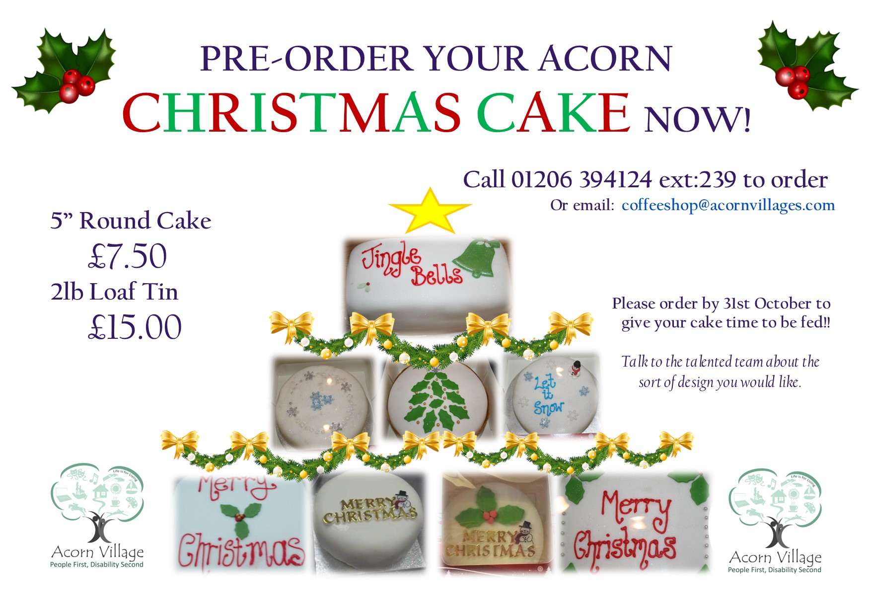 Christmas Cake Online Delivery - Best Christmas Cakes Online - BGF